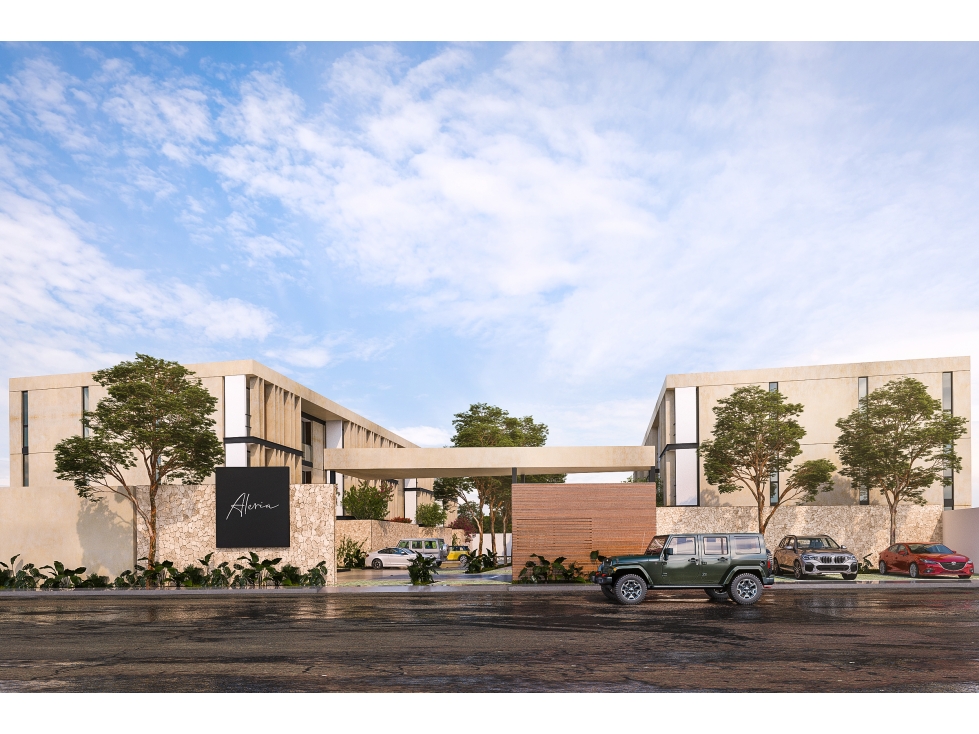 Aleria Temozón Departamentos Residenciales En Venta