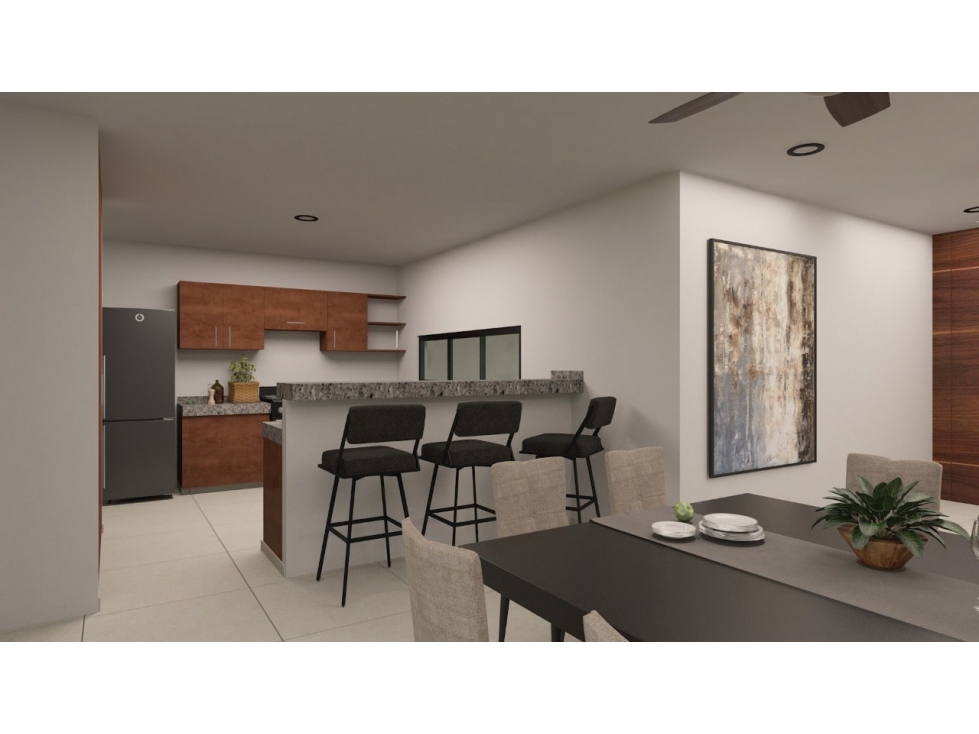 Cholul Nadira Excelente Casa De 3 Recamaras En Un Piso En Venta — foto 4