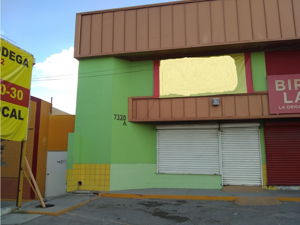 LOCAL COMERCIAL EN RENTA EN E. NACIONAL FRENTE A WALMART US1,026 USD