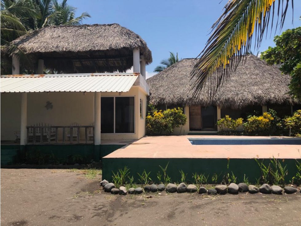 Venta de casa en Playa de Monterrico, Guatemala