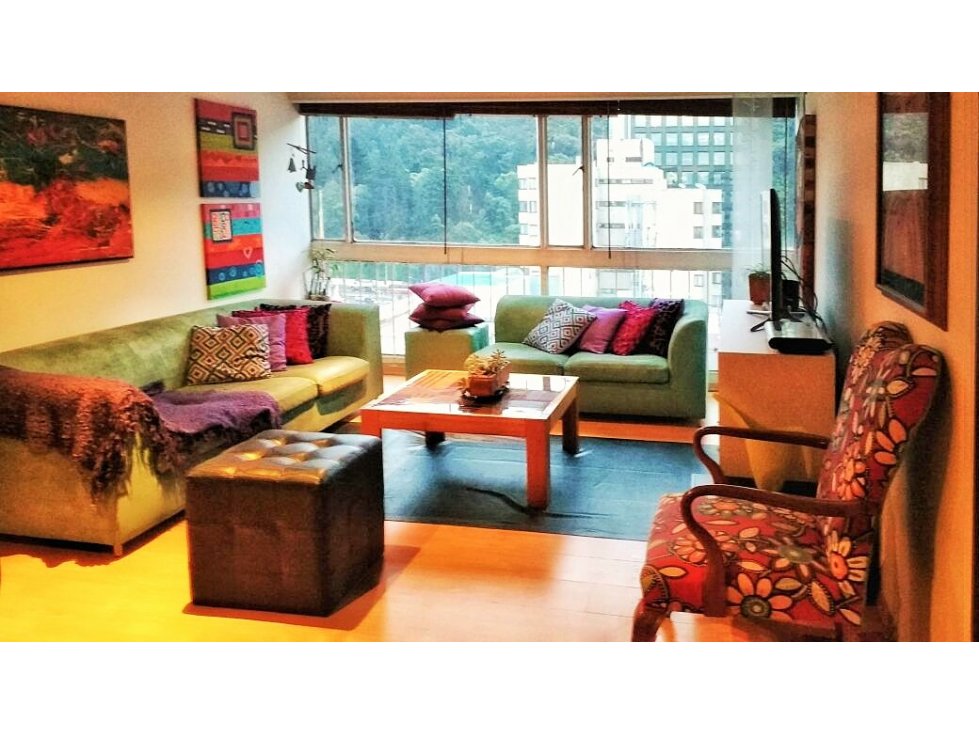 Arriendo apartamento amoblado en Chicó, Bogotá 5.500.000 COP