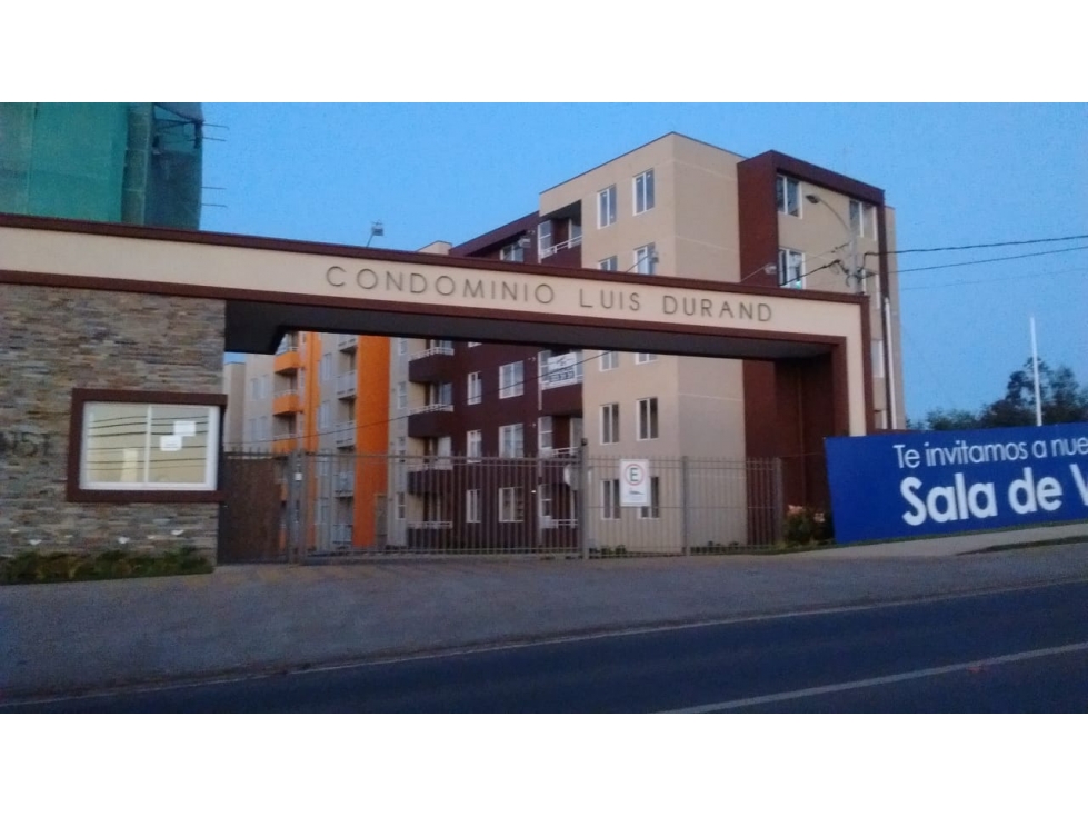 Departamento Condominio Luis Durand 65.000.000 CLP