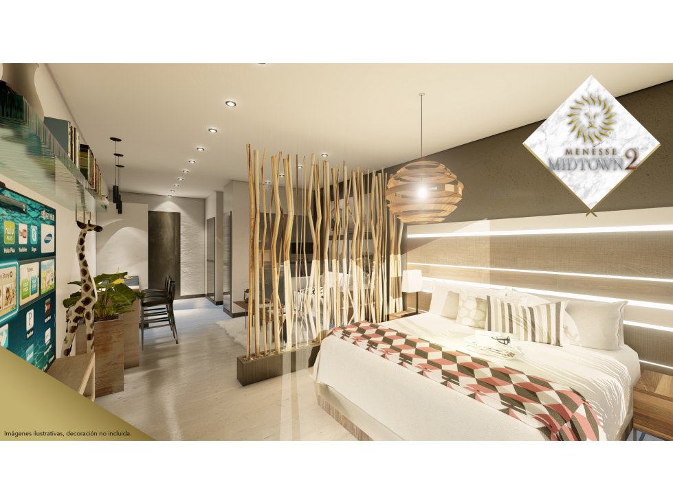 Departamento en MIDTOWN 2, Playa del Carmen. — foto 6
