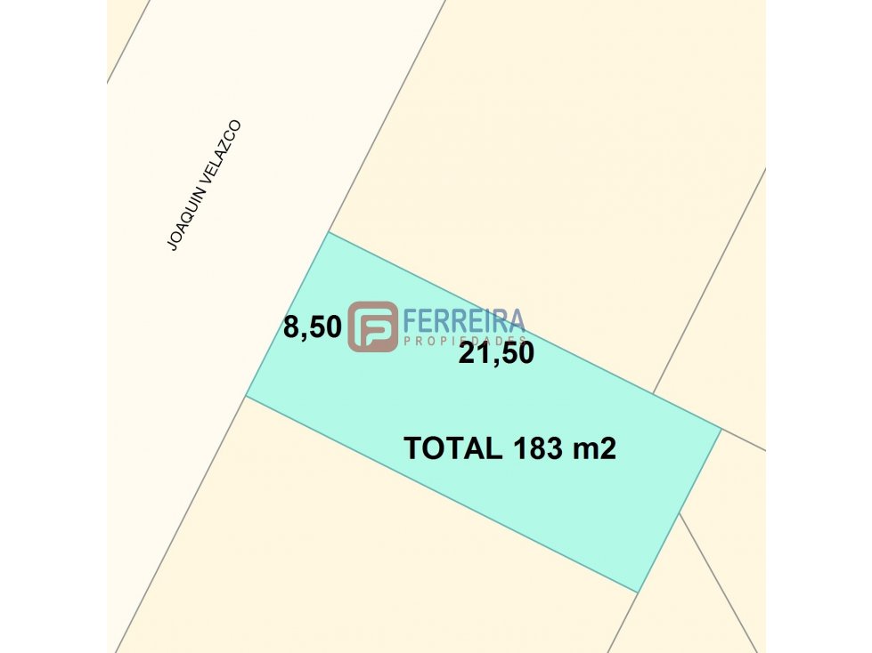 TERRENO DE 183 M2 CON PROYECTO PARA 10 PISOS - US$175,000 USD