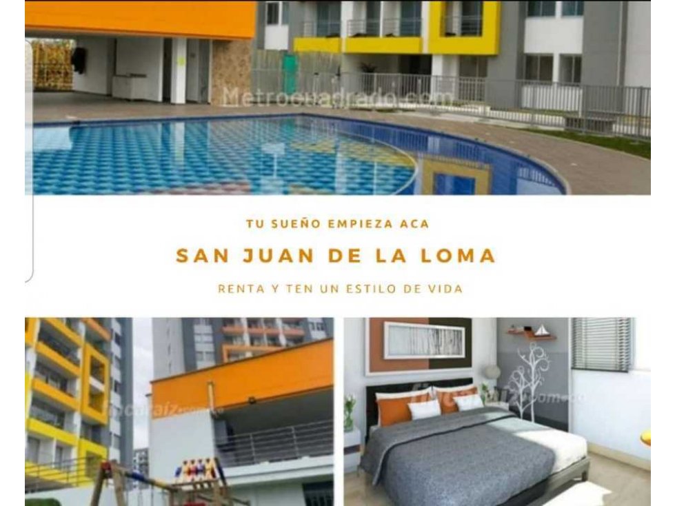 Apartamento en renta San Juan de la Loma 9179 1.300.000 COP