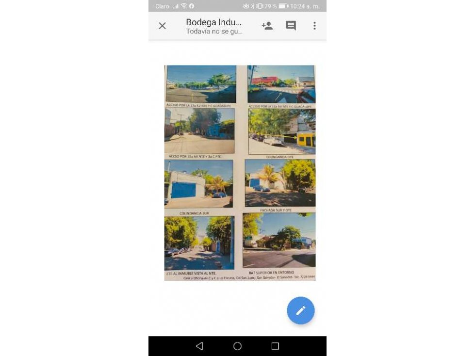 Bodega en venta, centro de gobierno, San Salvador. - 1