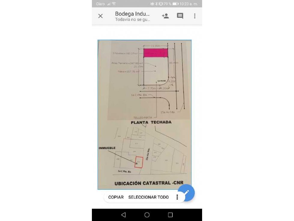 Bodega en venta, centro de gobierno, San Salvador. - 3