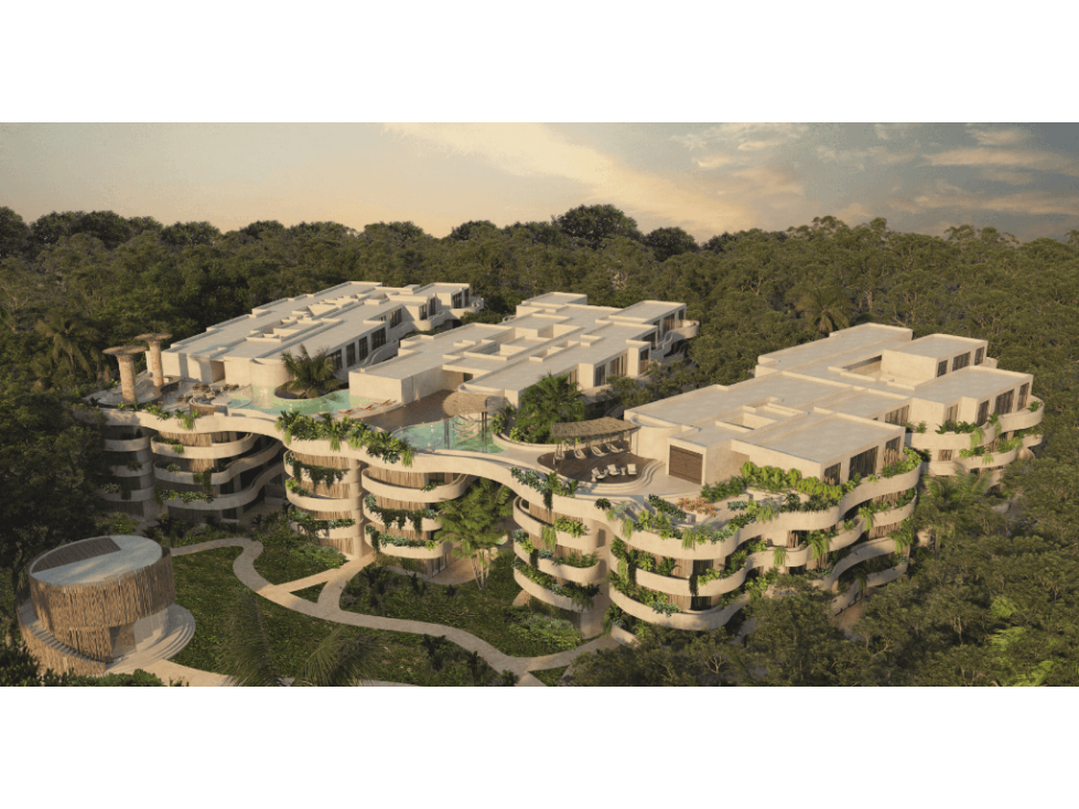 Departamento "Midfloor" en Hunab - Tulum