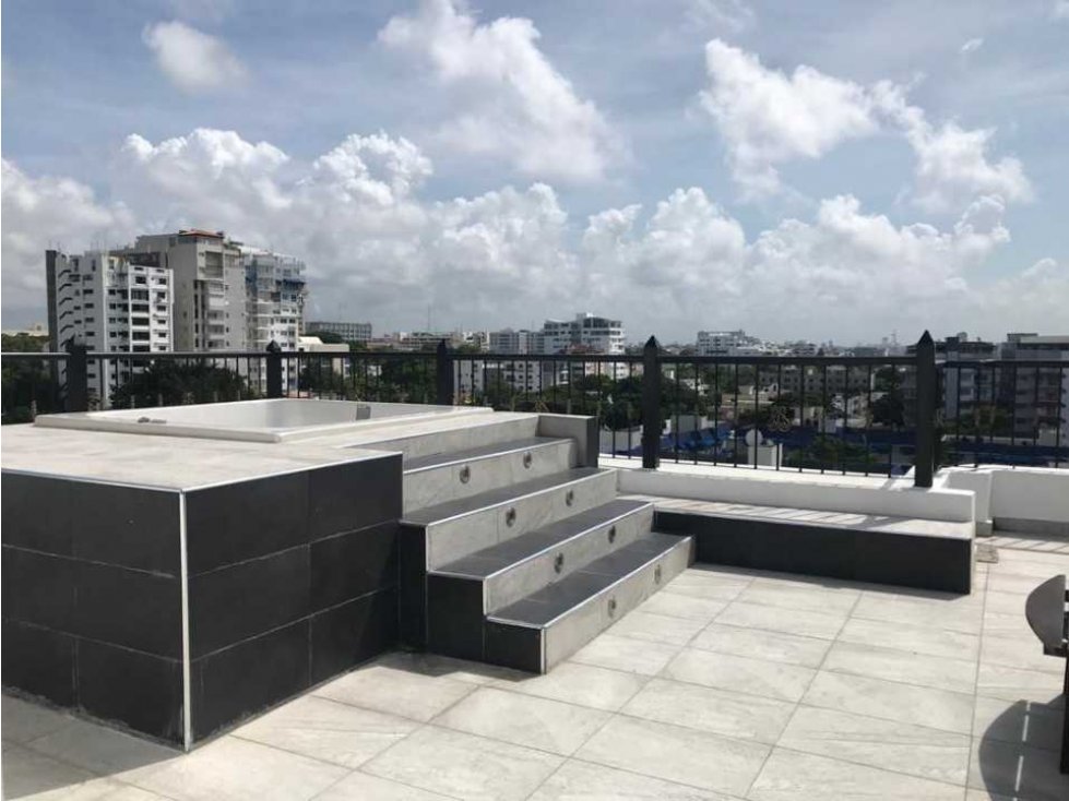 Maravilloso penthouse con jacuzzi en Gazcue - 2