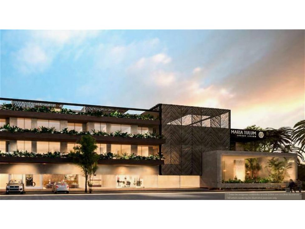 Midfloor en venta ubicado en Tulum
