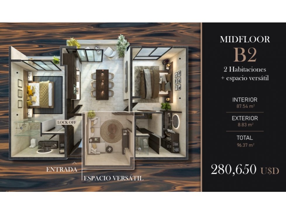 Midfloor en venta ubicado en Tulum — foto 2