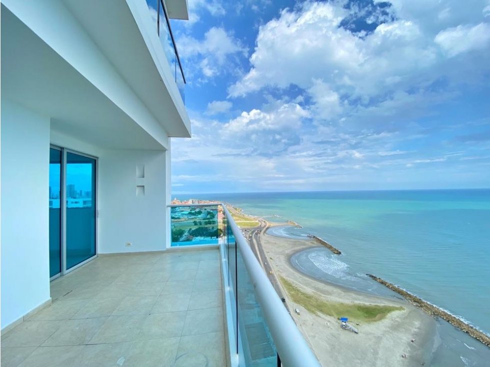 Venta de Apartamento en Cabrero con Vista al Mar 3 alcobas Edf Zafiro