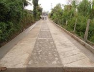 Placa huellas - Vias Tercearias